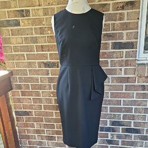 Loft sz 8 blqck sleeveless dress